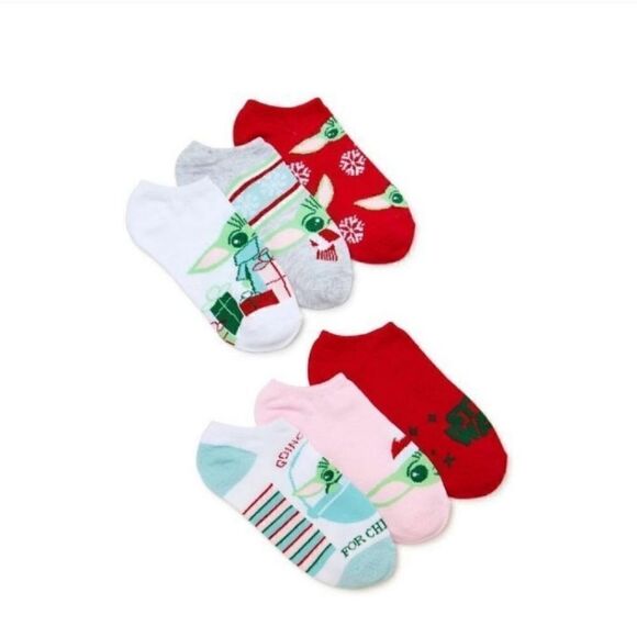 Nwt Christmas Star Wars Mandalorian Baby Socks Bundle, one size - Picture 7 of 16